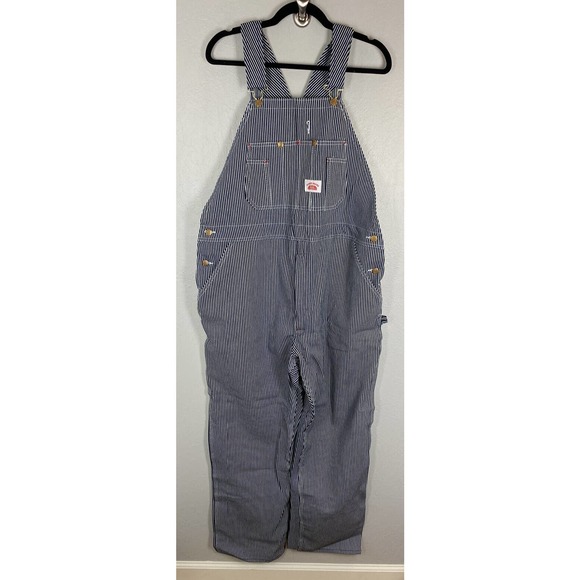 Roundhouse Jeans New Vintage Round House Bib Overalls Made Usa